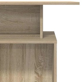 recepciós pult sonoma tölgy 100x40x104 cm szerelt fa