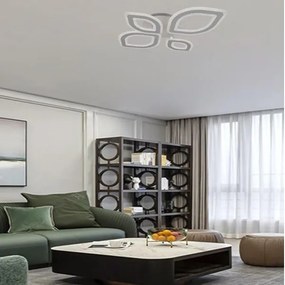 LED Dimmelhető felületre szerelhető csillár LED/95W/230V 3000-6500K + távirányítás