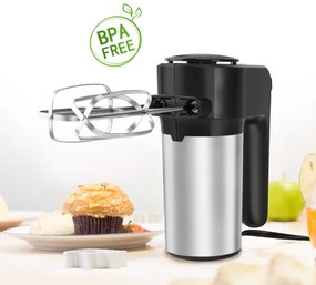 Aigostar - Kézi mixer 300W/230V fekete/króm