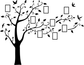 DUBLEZ | Családfa képkeretekkel a falra