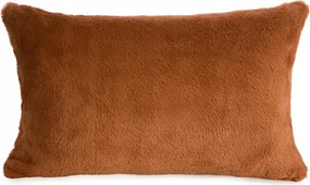 Dekoratív párnahuzat Nina 30x50 Eurofirany tégla szőrme és bolyhos