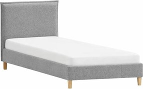 Kárpitozott egyszemélyes ágy ágyráccsal 90x200 cm Tina – Ropez