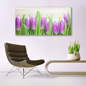 Vászonkép falra Tulipán virágok természet 140x70 cm