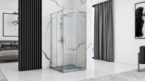 Zuhanytálca rea Grey Rock 90 x 90