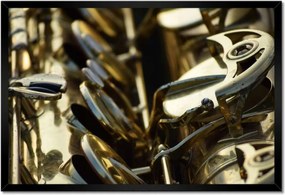 Poszterek keretben 60x40 Billentyűk