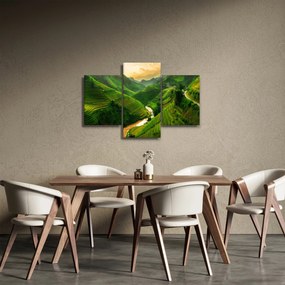 Kép - Mu Cang Chai rizsteraszok (90x60 cm)