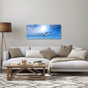 Kép - Sirály a tenger felett (120x50 cm)