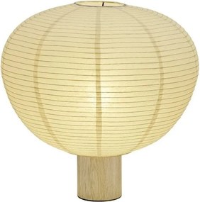 Fehér-natúr színű asztali lámpa papír búrával (magasság 45 cm) Kami – Blomus