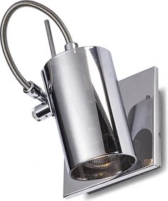 RENDL BUGSY I nástěnná chromované sklo 230V GU10 50W