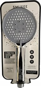 Smukee Zuhanyfej zuhanyfej 3 funkciós átmérő 11,4 cm Ezüst 701