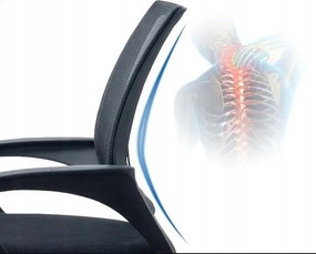 Fekete irodai szék JETTA