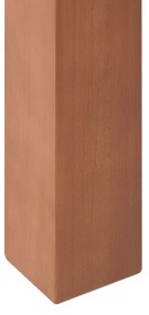 Világosbarna eukaliptusz étkezőasztal 190 x 105 cm MONSANO Beliani