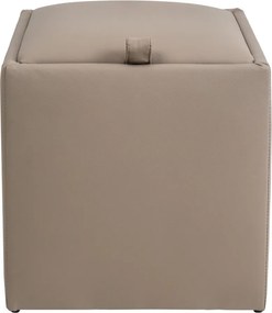 Box puff - POLY műbőr - taupe R