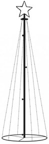 kúp alakú karácsonyfa 108 meleg fehér LED-del 70 x 180 cm