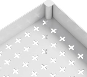 Mozgatható polc, fehér, ALIOL TYP 1