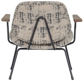 Bézs zsenília fotel Aure – WOOOD