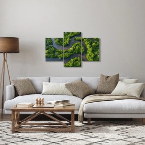 Kép - Erdei táj folyóval (90x60 cm)