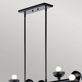 Kichler modern függeszték palta fekete elskl-palta-lp10-bk