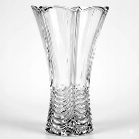 Üveg váza Kristály Bohemia Orion 25cm Ajándék
