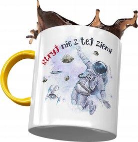 Sárga Bögre Bácsinak Születésnapi Ajándék Nyomtatott Fotóval