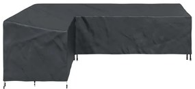 Kültéri bútor takaró Fekete 286 x 222 x 80 cm 600D szövet