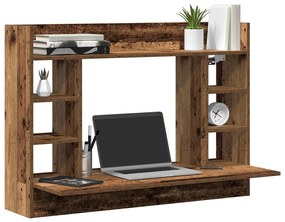 Falra Szerelhető íróasztal Mesteri fa 105x48x75 cm Mérnöki fa