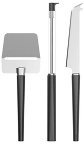 Rozsdamentes acél sajtvágó kés készlet 3 db-os Emma – Rosti