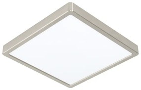 LED panel , falon kívüli , 16.5W , CCT , dimmelhető , 21 x 21 cm , négyzet , matt nikkel , IP44 , EGLO Connect.Z , Zigbee , FUEVA-Z , 900115