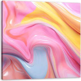 Vászonkép Absztrakt színes világ 40x40