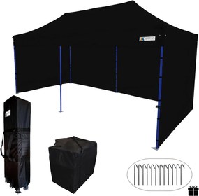 Esküvői sátor 3x6m - Fekete