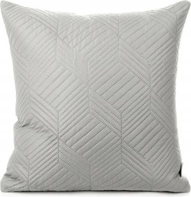 Párnahuzat BONI/2 40x40 ezüst geometrikus dekoratív