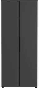 Antracitszürke ruhásszekrény 81x197 cm Mailand – Germania