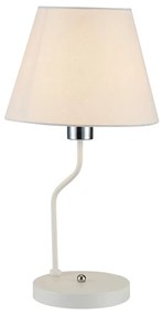 Candellux Asztali lámpa YORK 1xE14/60W/230V fehér CA0715