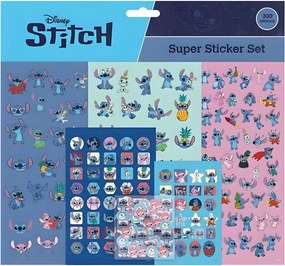 Disney Lilo és Stitch, A csillagkutya Happy matrica szett XL