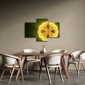 Sárga virág képe (90x60 cm)