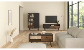 Sötétbarna dohányzóasztal 48x102 cm Ry – Tvilum