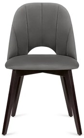 Étkezőszék BOVIO 86x48 cm szürke/bükkfa