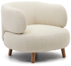 Krémszínű fotel Luisa – Kave Home