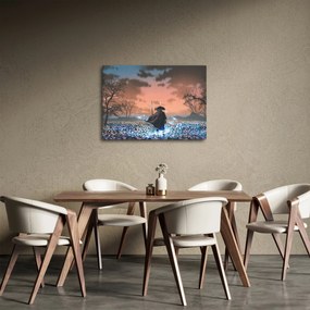 Kép - Egy harcos illusztrációja (70x50 cm)
