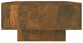 füstös tölgy színű szerelt fa dohányzóasztal 105 x 55 x 32 cm