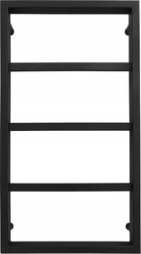 Fürdőszobai dekoratív radiátor Otis 100/53 fekete