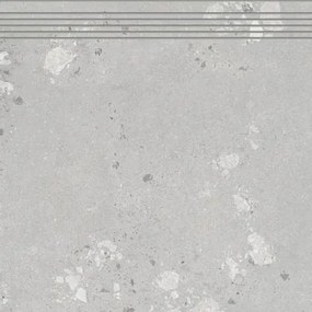 Lépcső Rako Castone cement 60x60 cm matt DCP62856.1