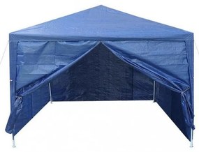 KERTI PAVILON 3X3 M 110g/m2 KÉK GARDEN