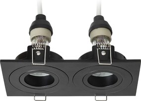 RENDL GALO II zápustná černá 230V LED GU10 9W IP65