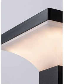 Rabalux 77044 - GELEEN LED 4W 230V IP44 fekete napelemes fali lámpa