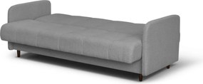 TIVOLI ágyazható kanapé szürke bouclé