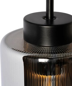 Okos fali lámpa fekete füstüveggel, WiFi ST64-gyel - Laura