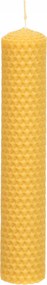 Méhviasz tekercses gyertya 18/3 cm 100% Méhviasz Természetes