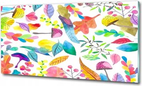 Fotó üvegkép Kaktuszok és virágok 125x50