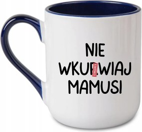 Bögre Ne búgócsiga Anya születésnapi ajándék névnapra sötétkék 330